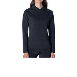 Levelwear.Black Long Sleeve Hoodie